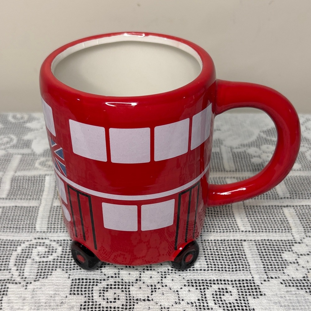World Market Red London Coffee/Tea Mug - Picture 4 of 7